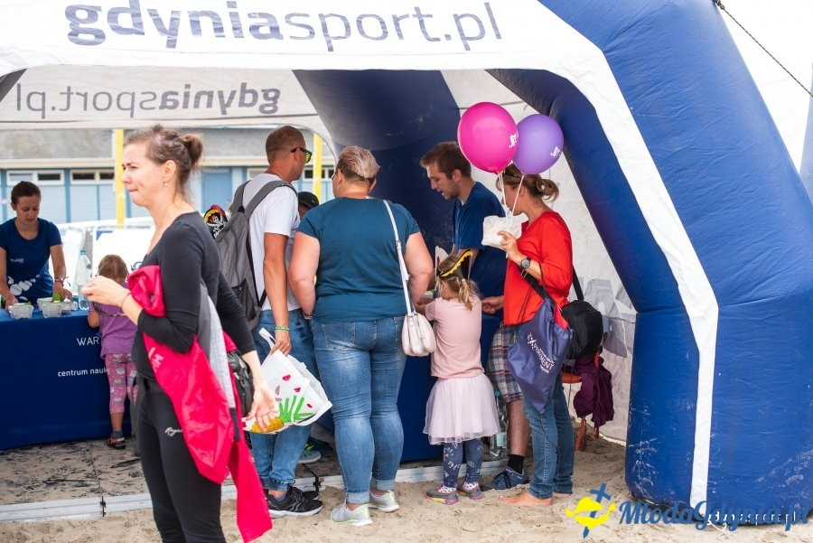 Pożegnanie wakacji  2018 na plaży