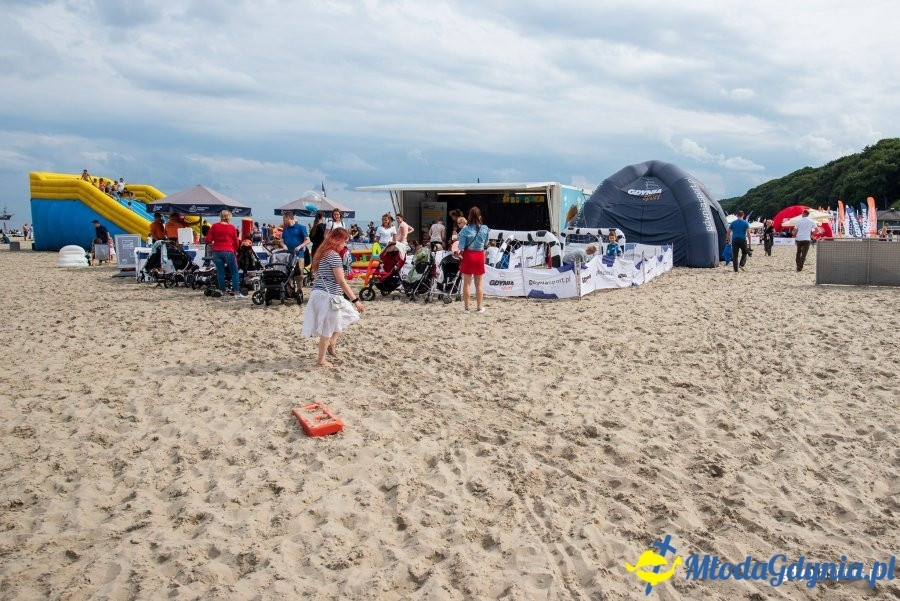 Pożegnanie wakacji  2018 na plaży