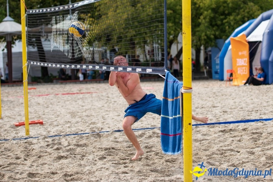 Pożegnanie wakacji  2018 na plaży