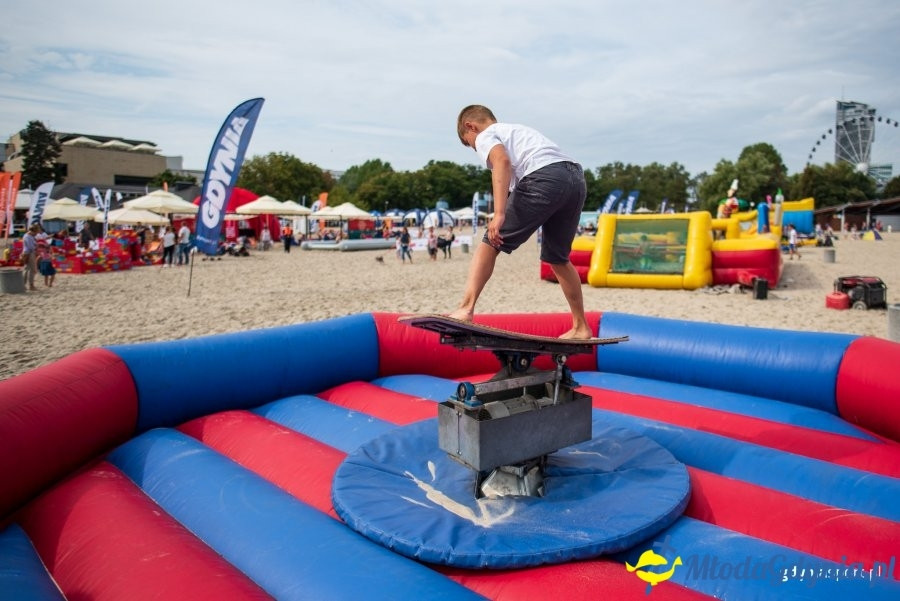 Pożegnanie wakacji  2018 na plaży