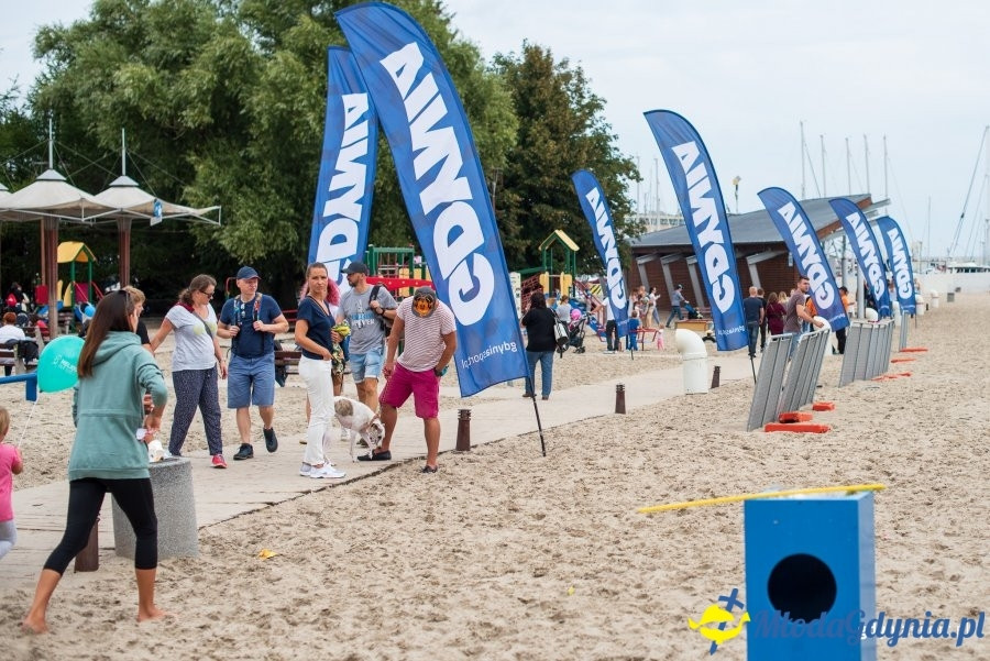 Pożegnanie wakacji  2018 na plaży