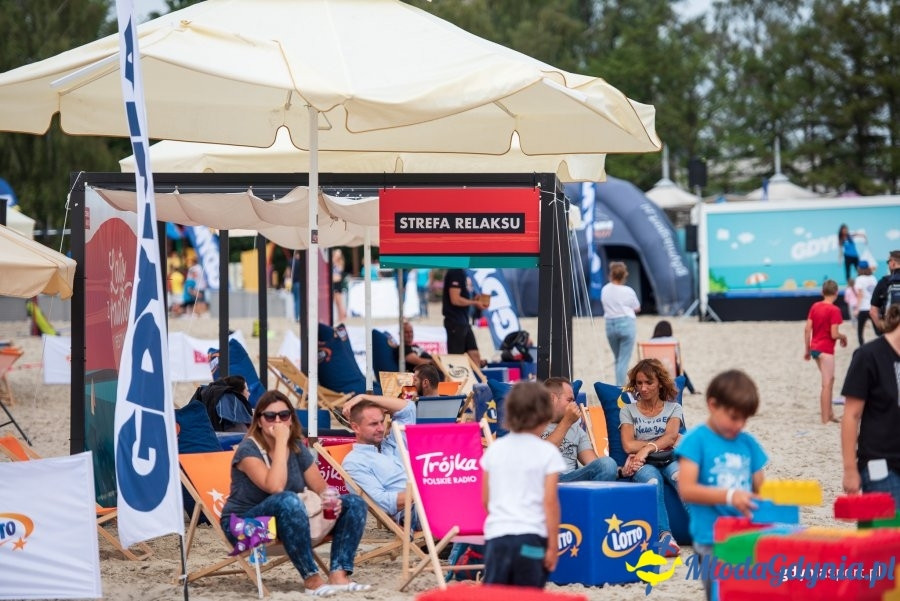 Pożegnanie wakacji  2018 na plaży