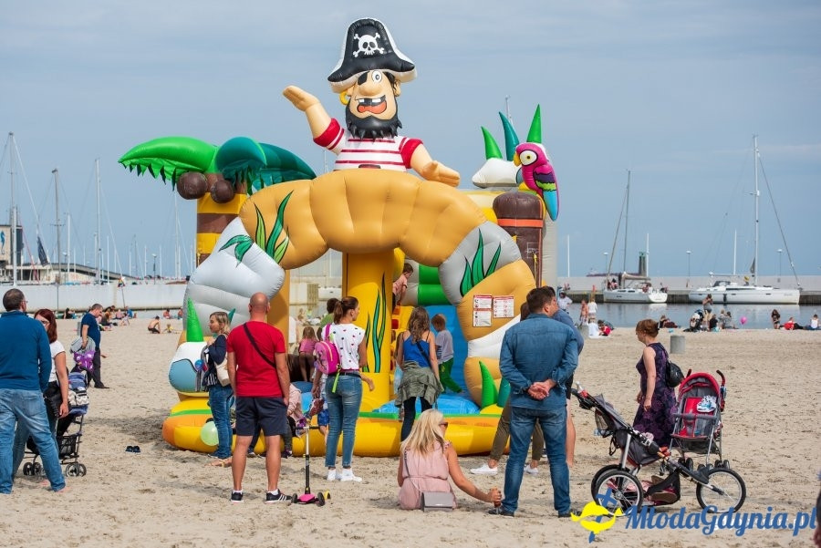 Pożegnanie wakacji  2018 na plaży