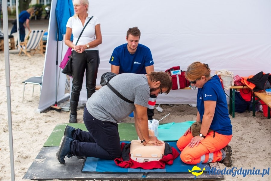 Pożegnanie wakacji  2018 na plaży