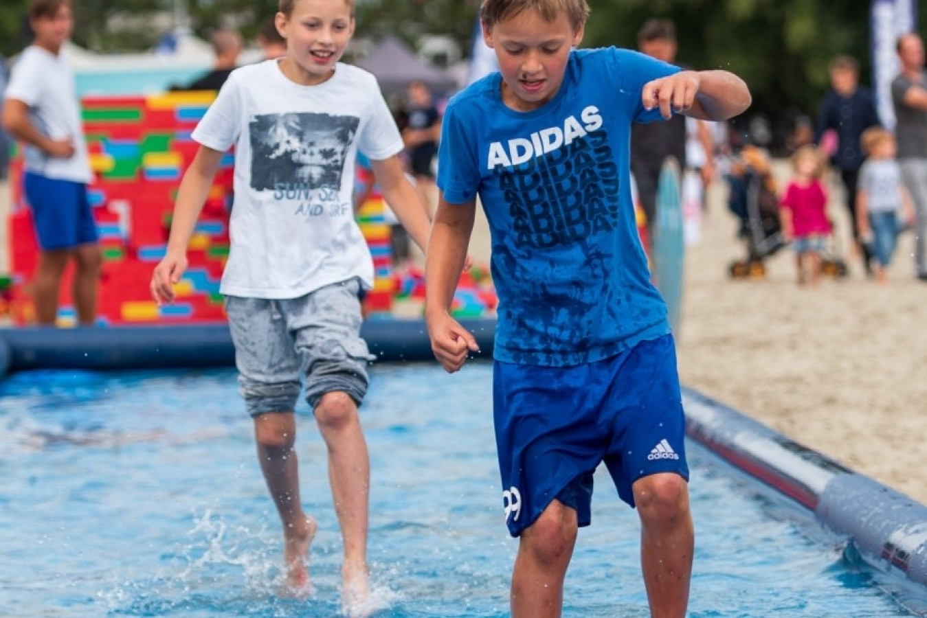 Pożegnanie wakacji  2018 na plaży
