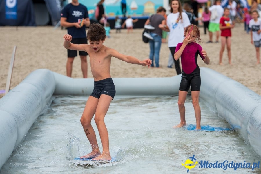 Pożegnanie wakacji  2018 na plaży