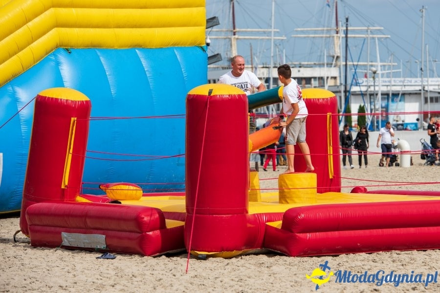 Pożegnanie wakacji  2018 na plaży