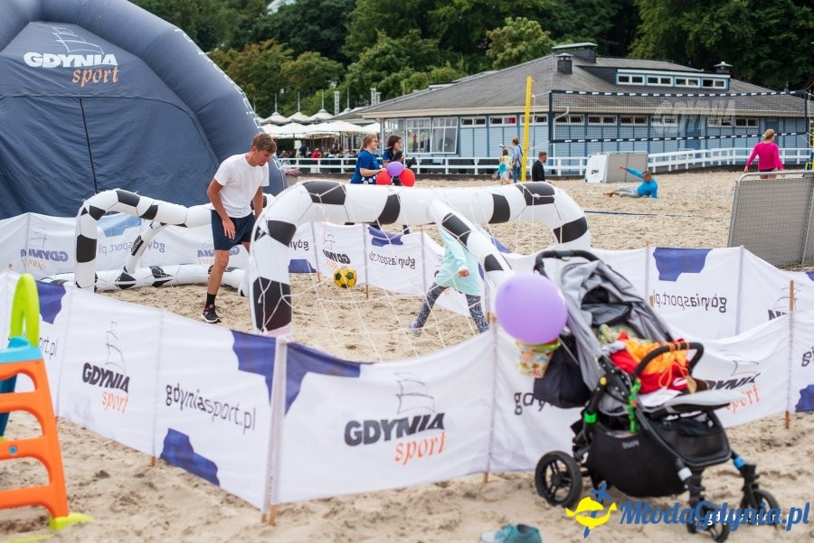 Pożegnanie wakacji  2018 na plaży
