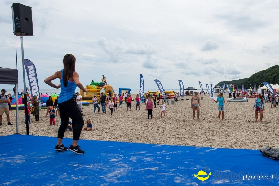 Pożegnanie wakacji  2018 na plaży
