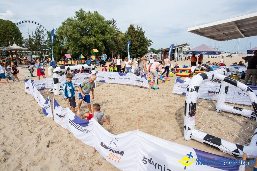Pożegnanie wakacji  2018 na plaży