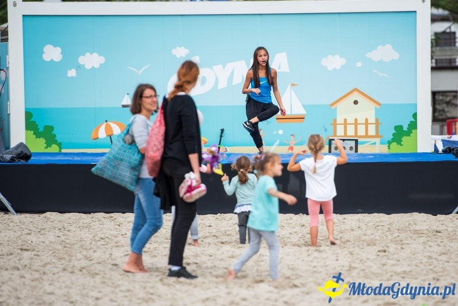 Pożegnanie wakacji  2018 na plaży