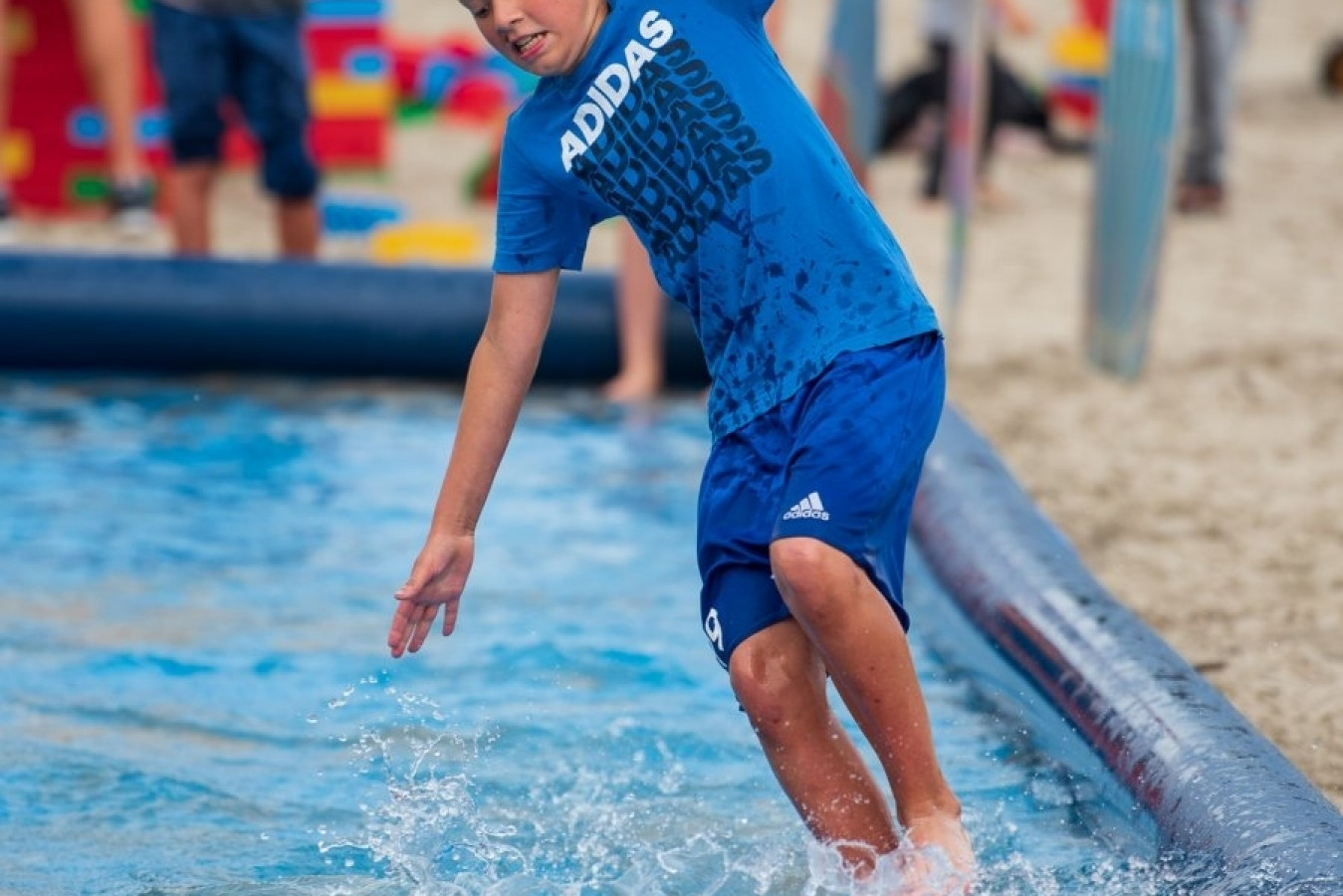 Pożegnanie wakacji  2018 na plaży