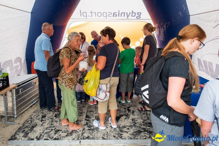 Pożegnanie wakacji  2018 na plaży
