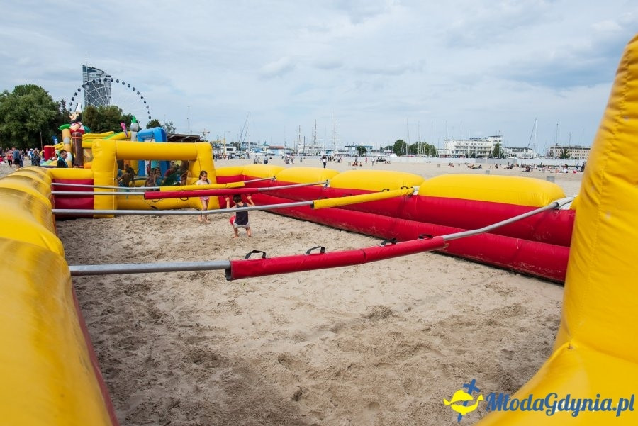 Pożegnanie wakacji  2018 na plaży