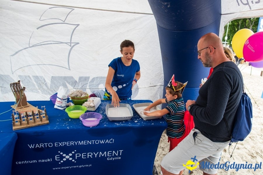 Pożegnanie wakacji  2018 na plaży