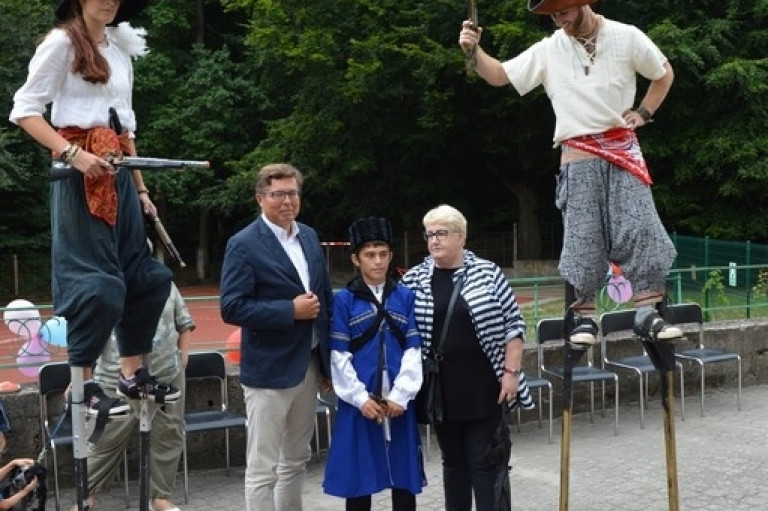 Festyn z dziećmi z dworca Brześć