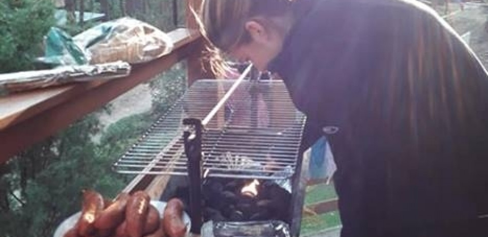 Zastęp Zastępowych OCH ładuje baterie