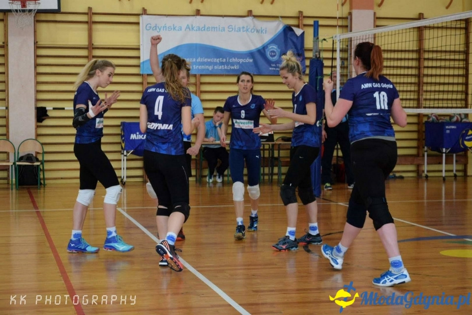Ćwierćfinały o 2 ligę kobiet - AMW GAS - GLKS Barycz Janków Przygodzki 3;1