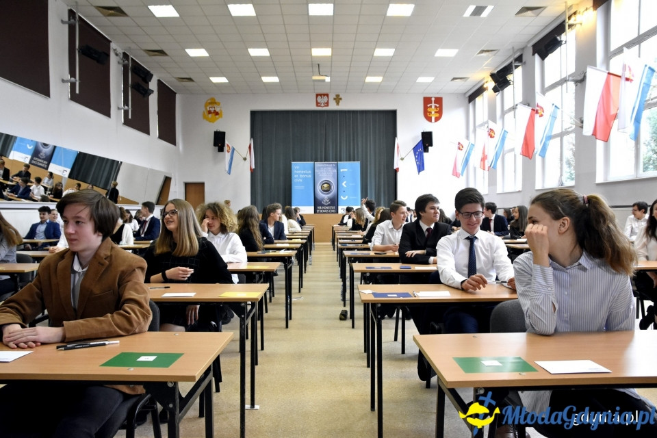 Egzamin 2019 w Gimnazjum nr 24