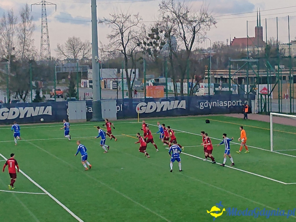 Bałtyk Gdynia - Wierzyca Pelplin 1:1