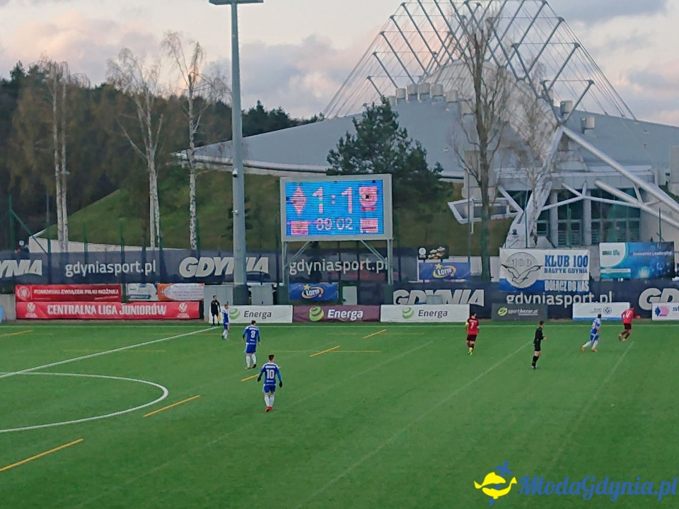 Bałtyk Gdynia - Wierzyca Pelplin 1:1