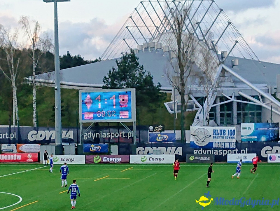 Bałtyk Gdynia - Wierzyca Pelplin 1:1
