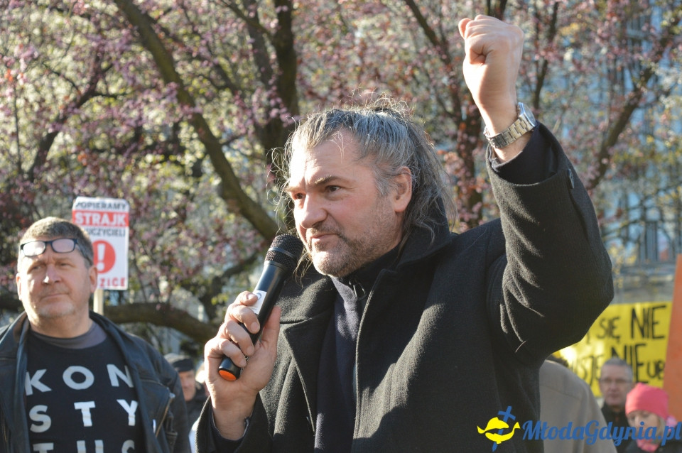 Protest z wykrzyknikiem w Gdyni