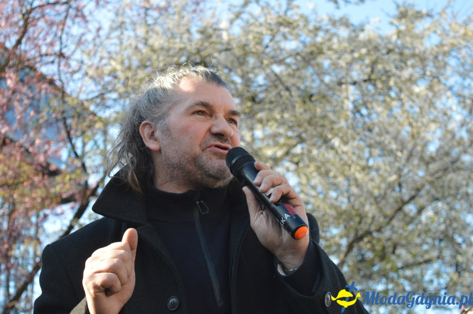 Protest z wykrzyknikiem w Gdyni