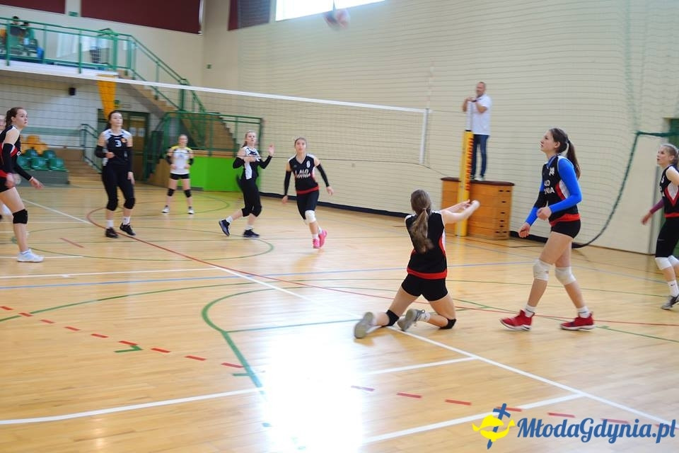 I ALO - IV dziewcząt w finale wojewódzkim siatkówki
