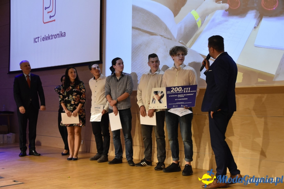 Uczniowie szkół zawodowych nagrodzeni za kreatywne projekty