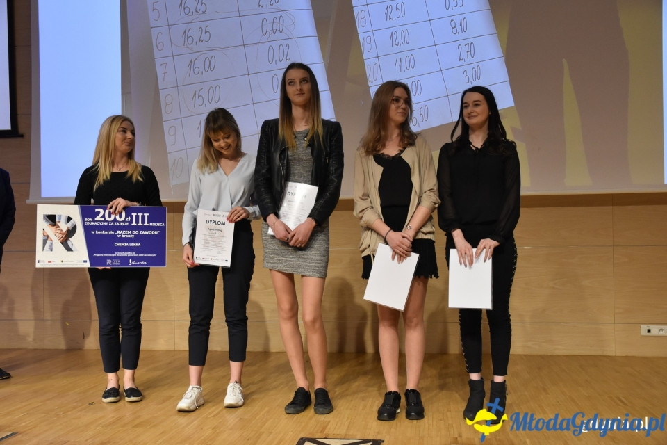 Uczniowie szkół zawodowych nagrodzeni za kreatywne projekty