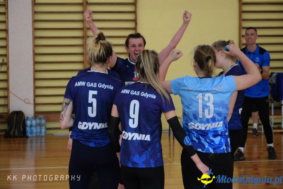 AMW GAS Gdynia - MKS SAN-Pajda Jarosław 3:0