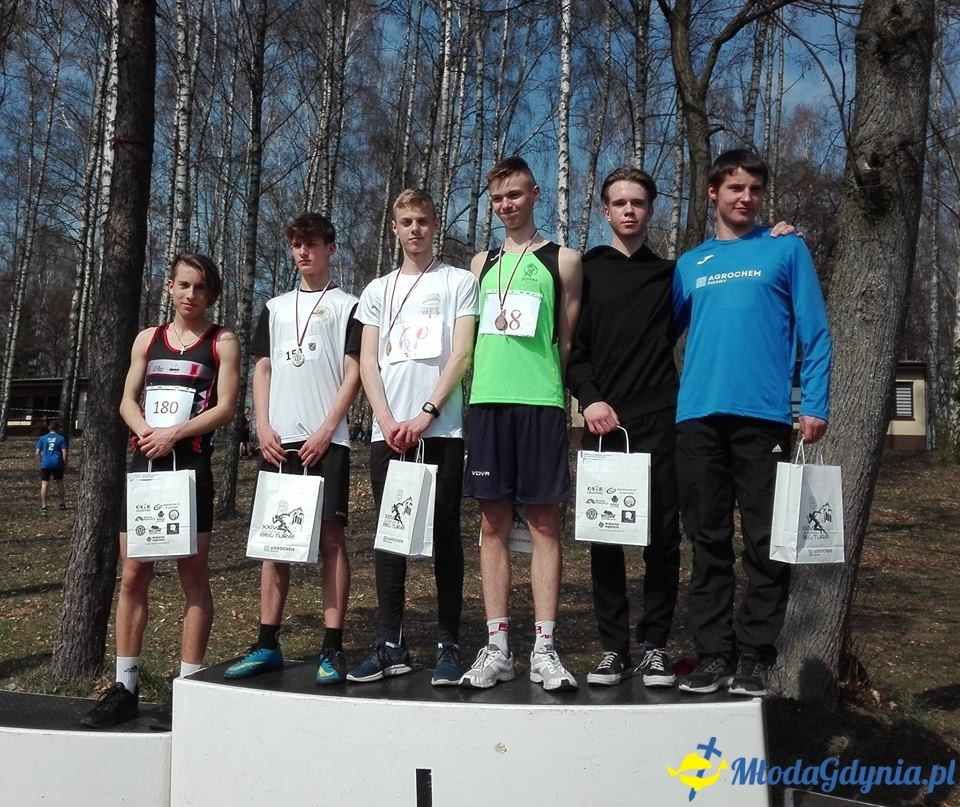 SP 43 - Dawid Tomaszek na XIX Wojewódzkich Igrzyskach Młodzieży Szkolnej w Biegach Przełajowych w Człuchowie