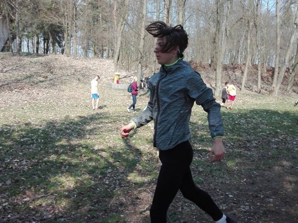 SP 43 - Dawid Tomaszek na XIX Wojewódzkich Igrzyskach Młodzieży Szkolnej w Biegach Przełajowych w Człuchowie