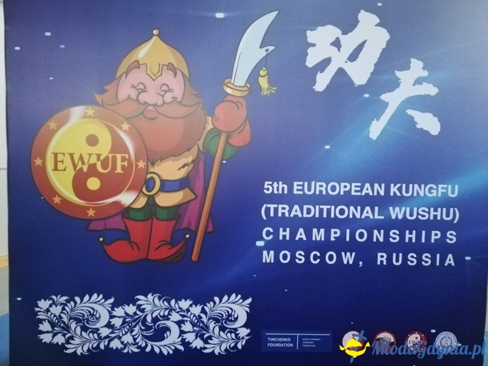 Shaolin Kunf Fu Gdynia - 5 Mistrzostwa Europy Tradycyjnego Wushu - Moskwa 2019