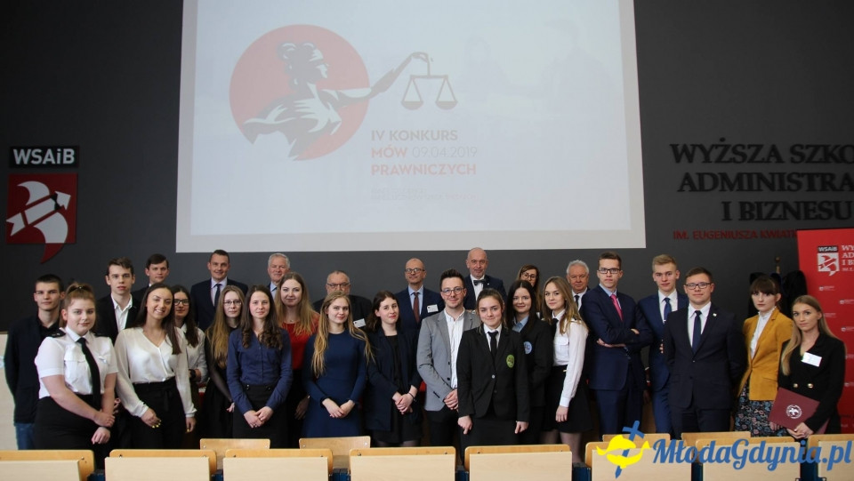 IV Konkursu Mów Prawniczych w Uczelni Kwiatkowskiego
