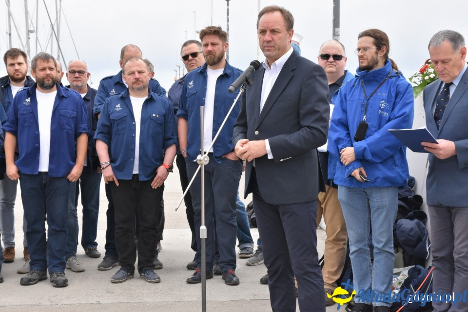 Prof. Mazurkiewicz upamiętniony w alei Żeglarstwa Polskiego