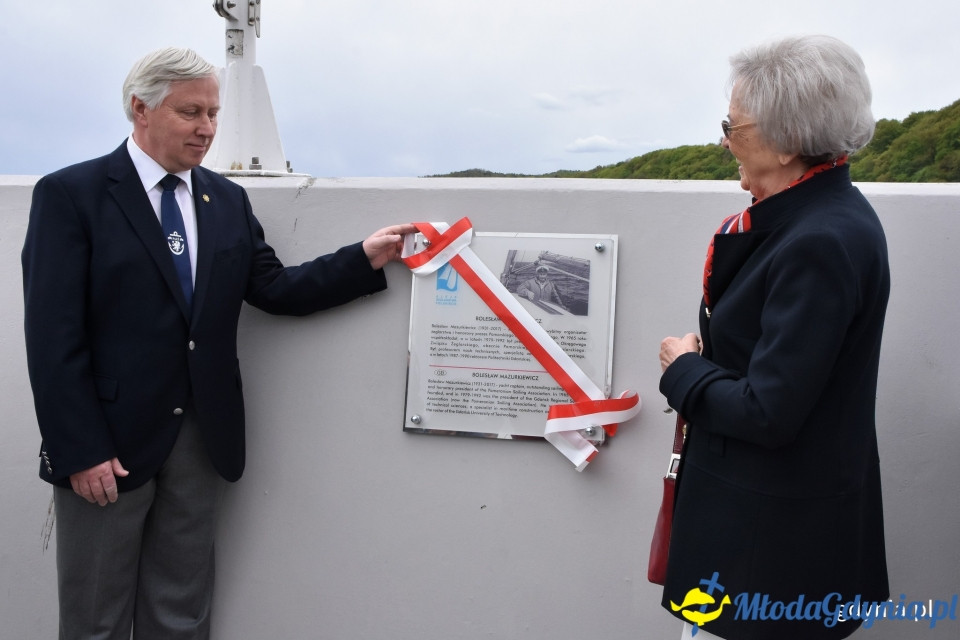 Prof. Mazurkiewicz upamiętniony w alei Żeglarstwa Polskiego