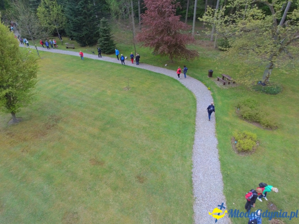 Wycieczka PTTK Klubu Turystycznego Wybrzeże do Arboretum w Wirtach