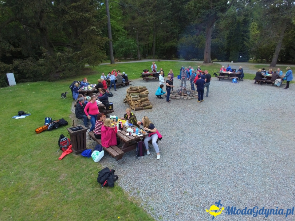 Wycieczka PTTK Klubu Turystycznego Wybrzeże do Arboretum w Wirtach