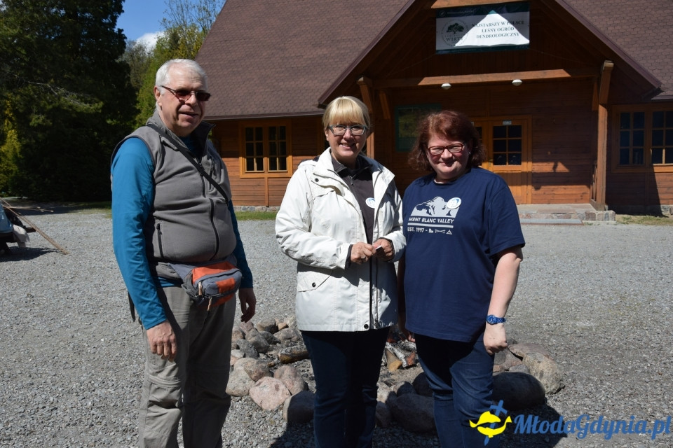 Wycieczka PTTK Klubu Turystycznego Wybrzeże do Arboretum w Wirtach