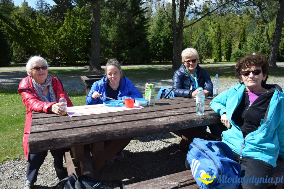 Wycieczka PTTK Klubu Turystycznego Wybrzeże do Arboretum w Wirtach