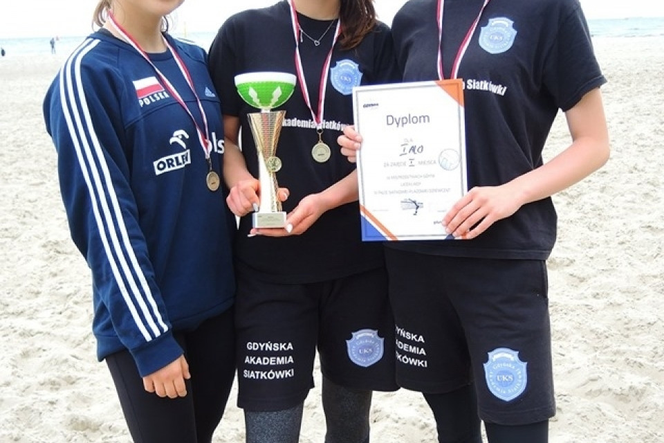 Mistrzostwa Gdyni szkół ponadgimnazjalnych w siatkówce plażowej