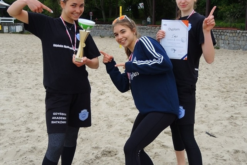 Mistrzostwa Gdyni szkół ponadgimnazjalnych w siatkówce plażowej