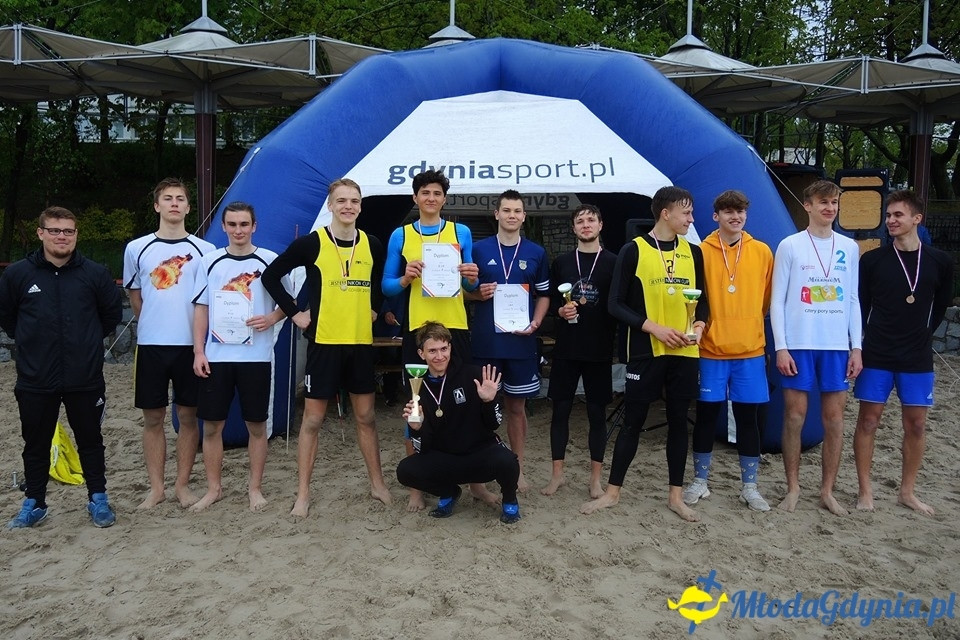 Mistrzostwa Gdyni szkół ponadgimnazjalnych w siatkówce plażowej