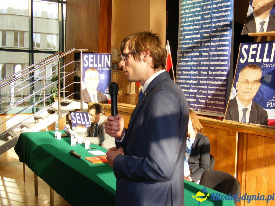 Jarosław Sellin w Gdyni 22.05.2019