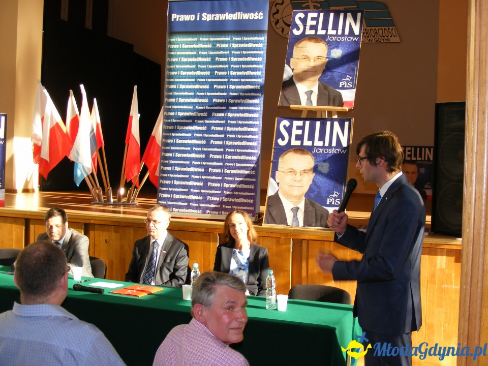 Jarosław Sellin w Gdyni 22.05.2019