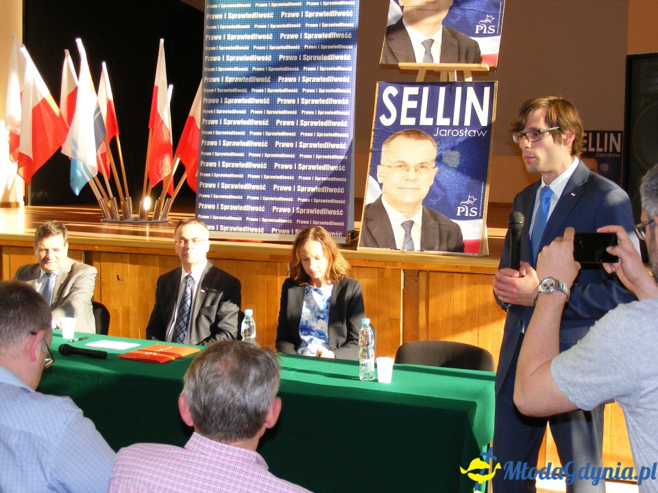 Jarosław Sellin w Gdyni 22.05.2019