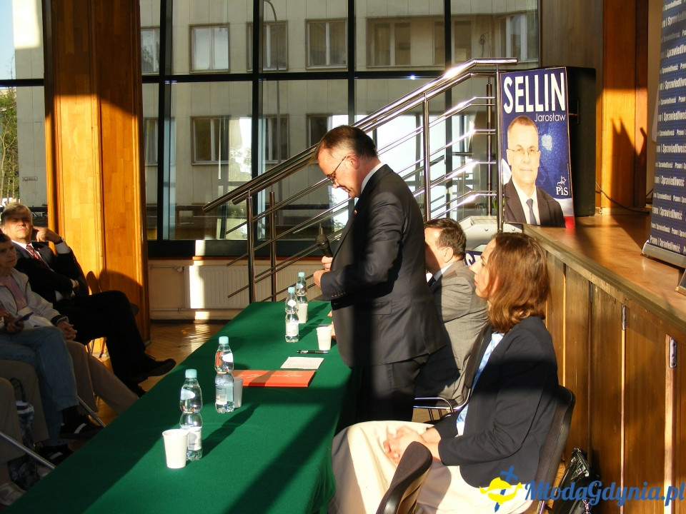 Jarosław Sellin w Gdyni 22.05.2019