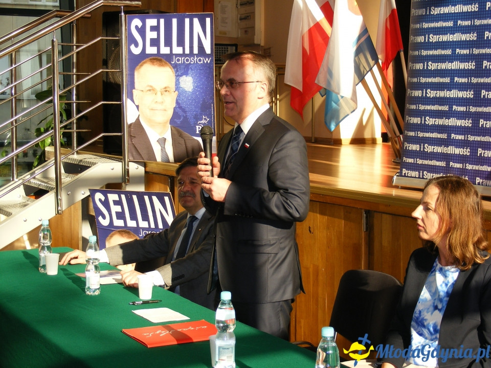 Jarosław Sellin w Gdyni 22.05.2019